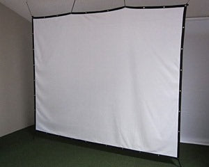 BYO Launch Monitor Impact Screen Simulator Package - Home Golfing Freedom