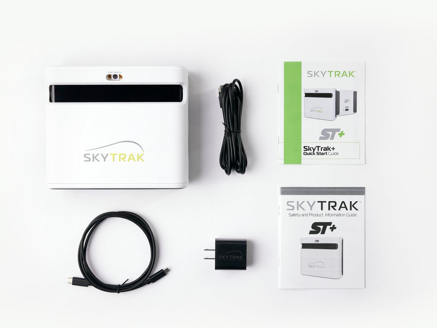 SkyTrak+ Commercial Grade Golf Simulator Impact Screen Package | 31 World-Class Courses & 4K Projector