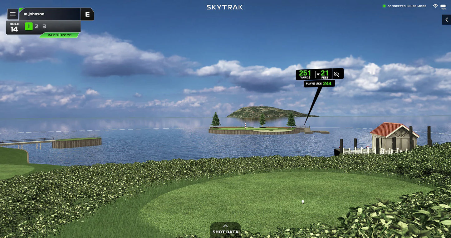 SkyTrak Course Play - powered by Foresight (Annual Subscription)