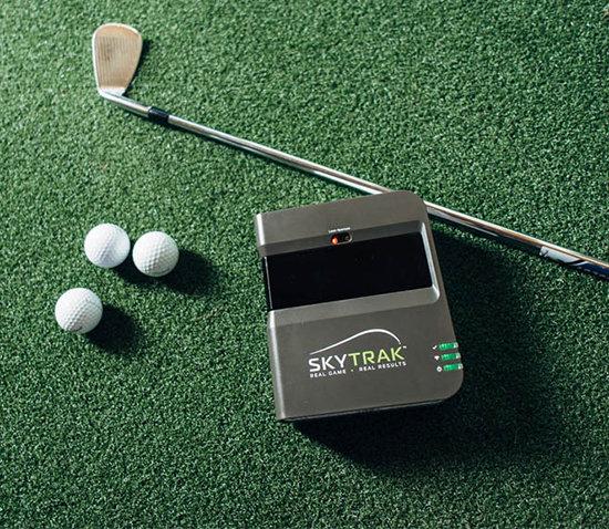 SkyTrak Course Play Golf Simulator Play Package With Access to 31 World-Class Golf Courses