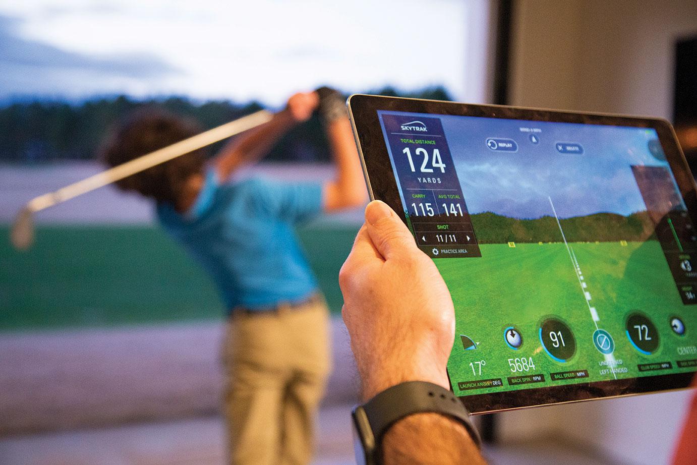 SkyTrak Course Play Golf Simulator Play Package With Access to 31 World-Class Golf Courses