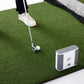 SkyTrak+ Golf Simulation Bundle with Launch Monitor, Shield, Club Data & 31 World-Class Courses