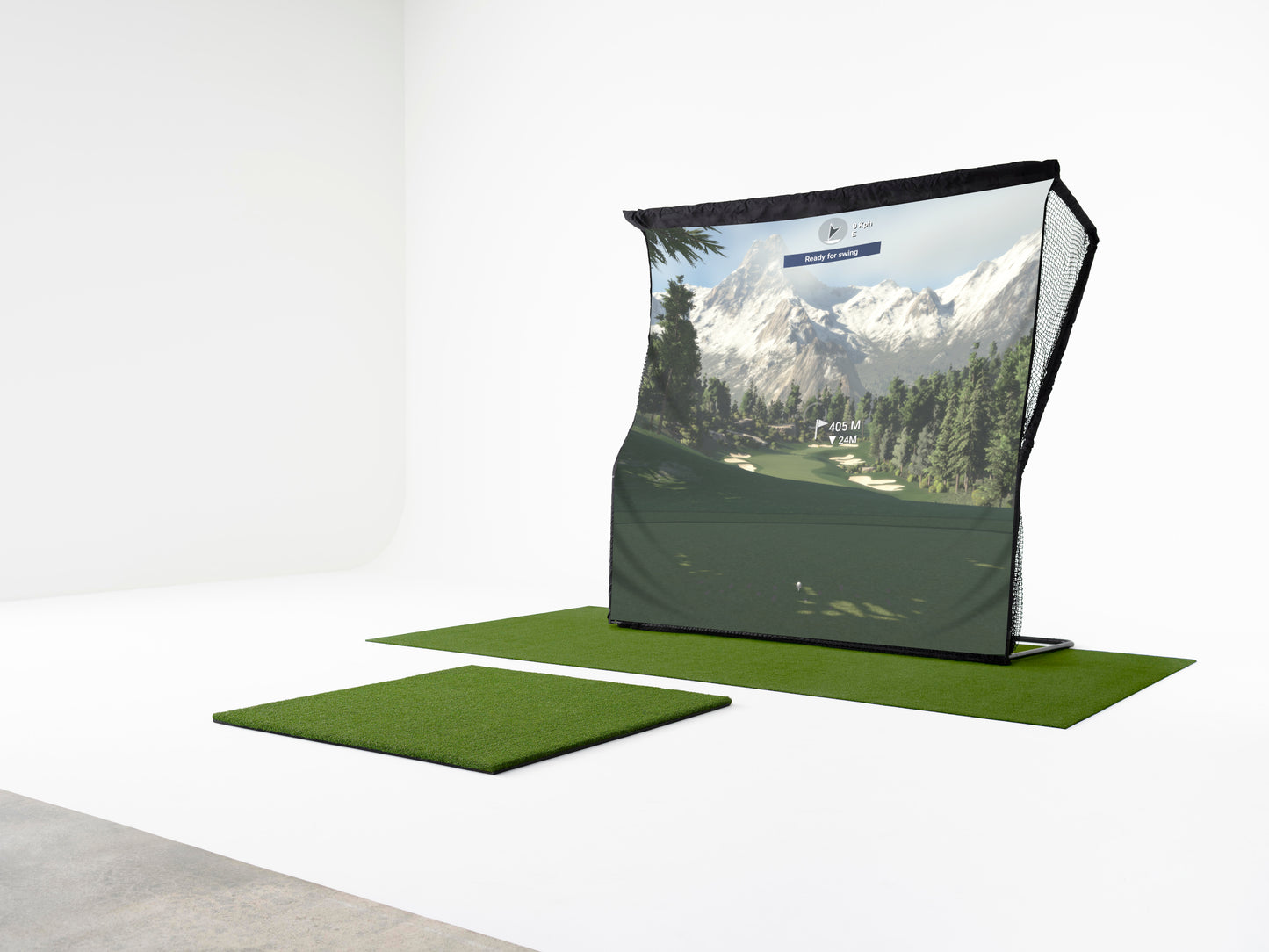 Golf Return Simulator Kit - At-Home Practice & Play Bundle - 24/7 Golf