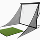 Golf Return Simulator Kit - At-Home Practice & Play Bundle - 24/7 Golf