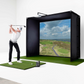 Professional Golf Simulator Enclosure Bay - 24/7 Golf - HD Quality, Safe Play