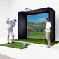 Professional Golf Simulator Enclosure Bay - 24/7 Golf - HD Quality, Safe Play