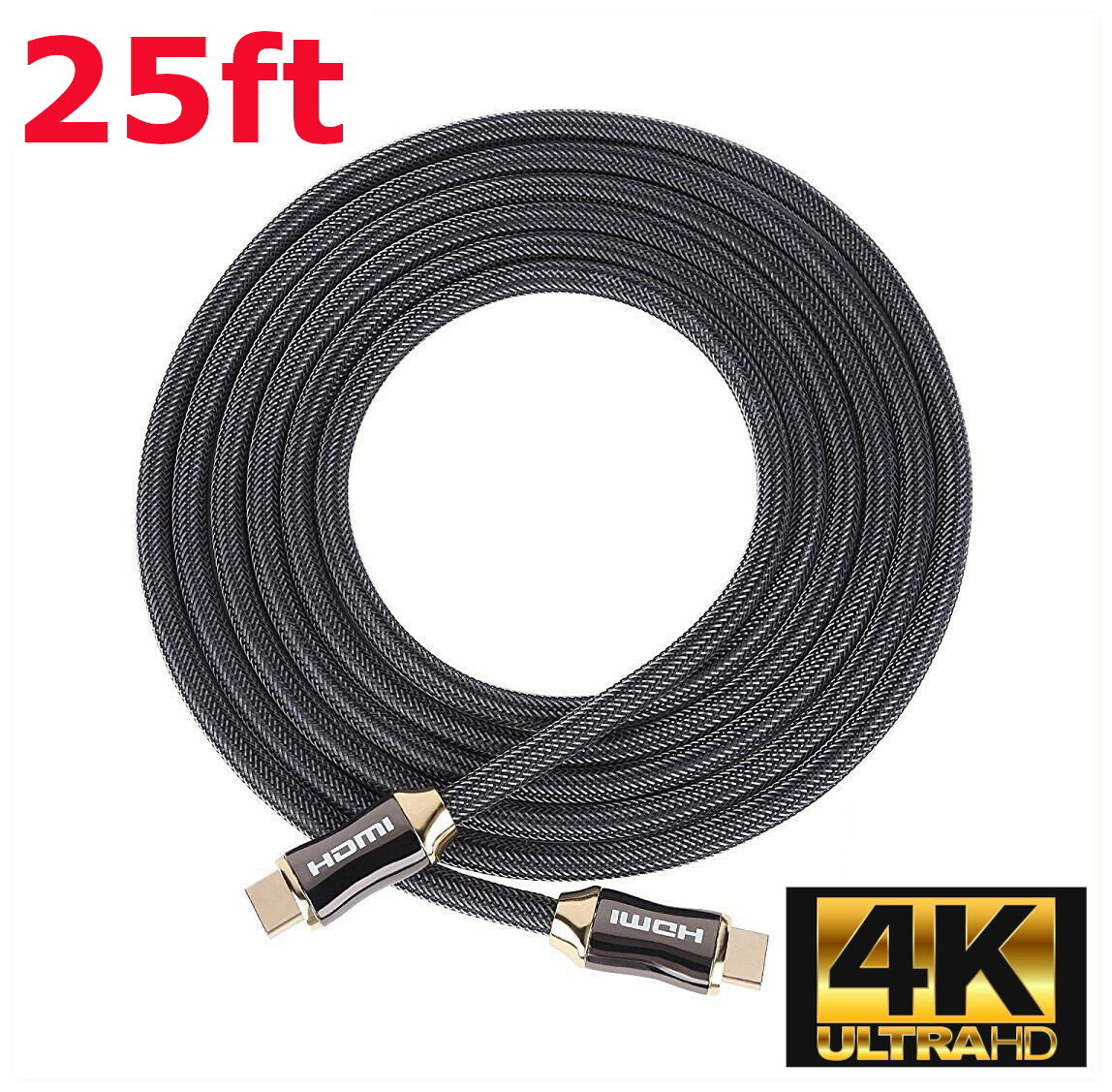 HDMI Cable - Premium 4K Ultra HD 10m - High-Quality Connectors